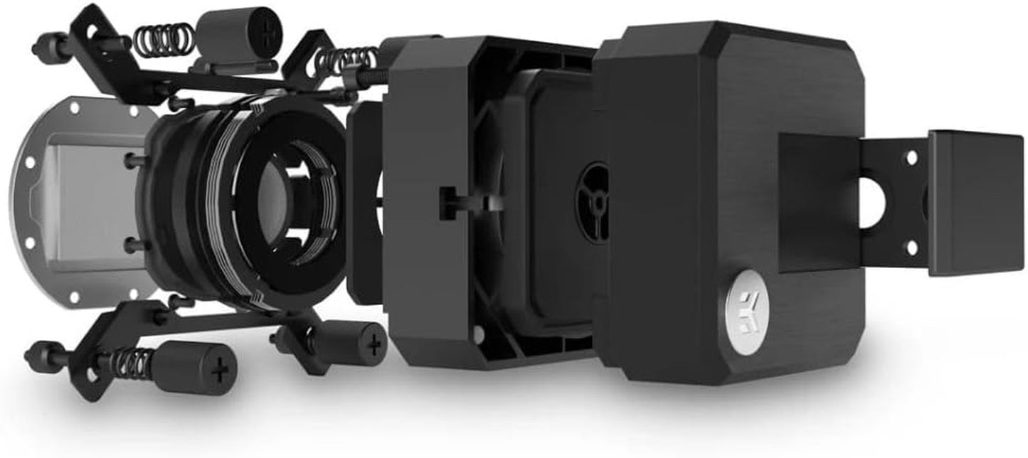 AIO Basic 240Mm All-In-One Liquid CPU Cooler with -Vardar High-Performance PMW Fans, Water Cooling Computer Parts, 120Mm Fan, Intel 115X/1200/2066, AMD AM4